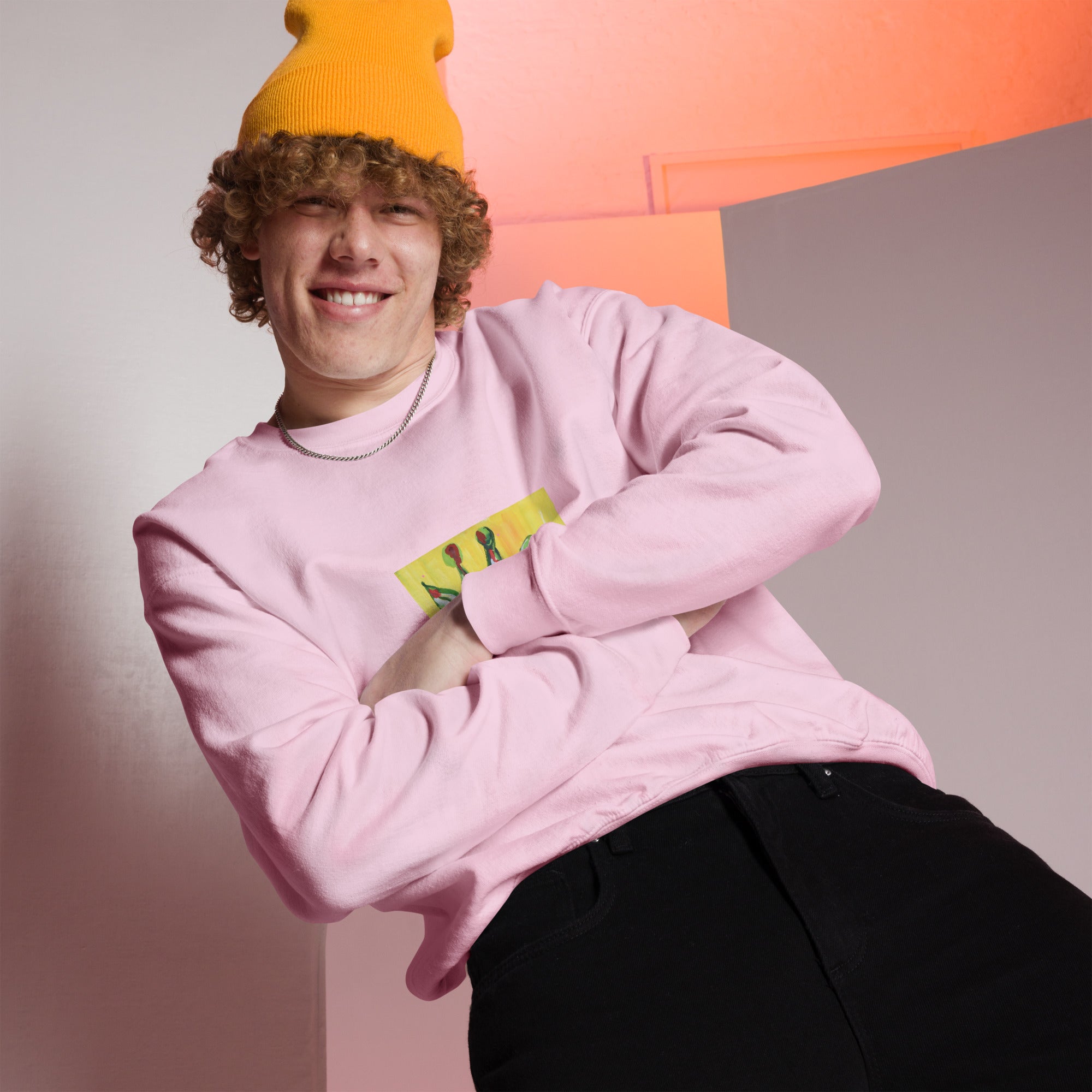 Art-Inspired Cozy Sweatshirt