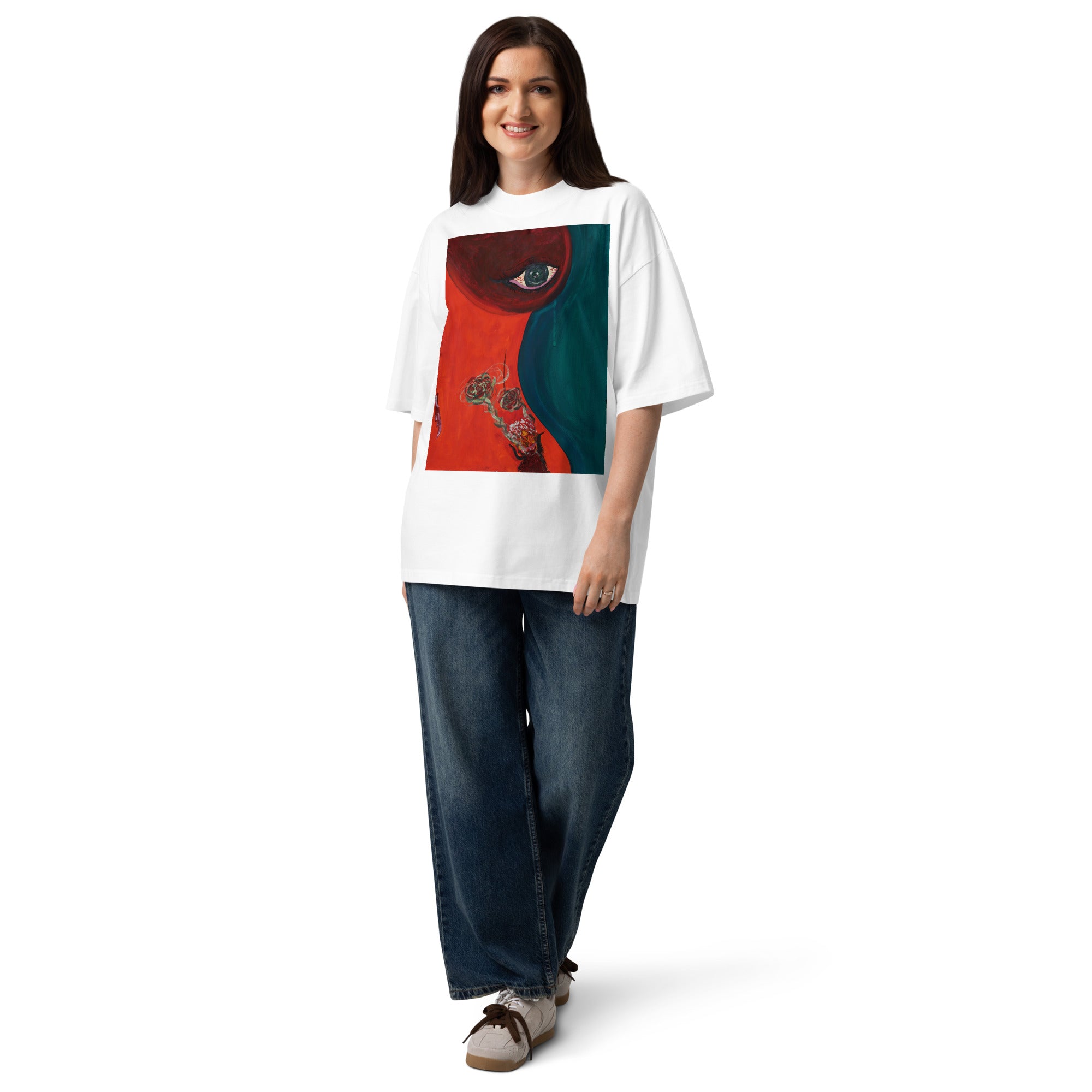 Wearable Art Oversized Tee